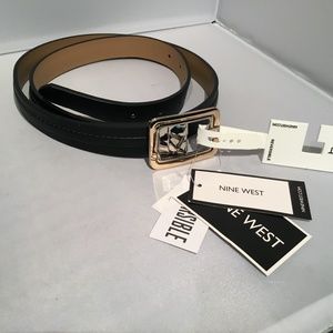 Ladies 9 West reversible belt